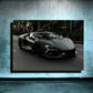 Lamborghini Revuelto Neon Poster