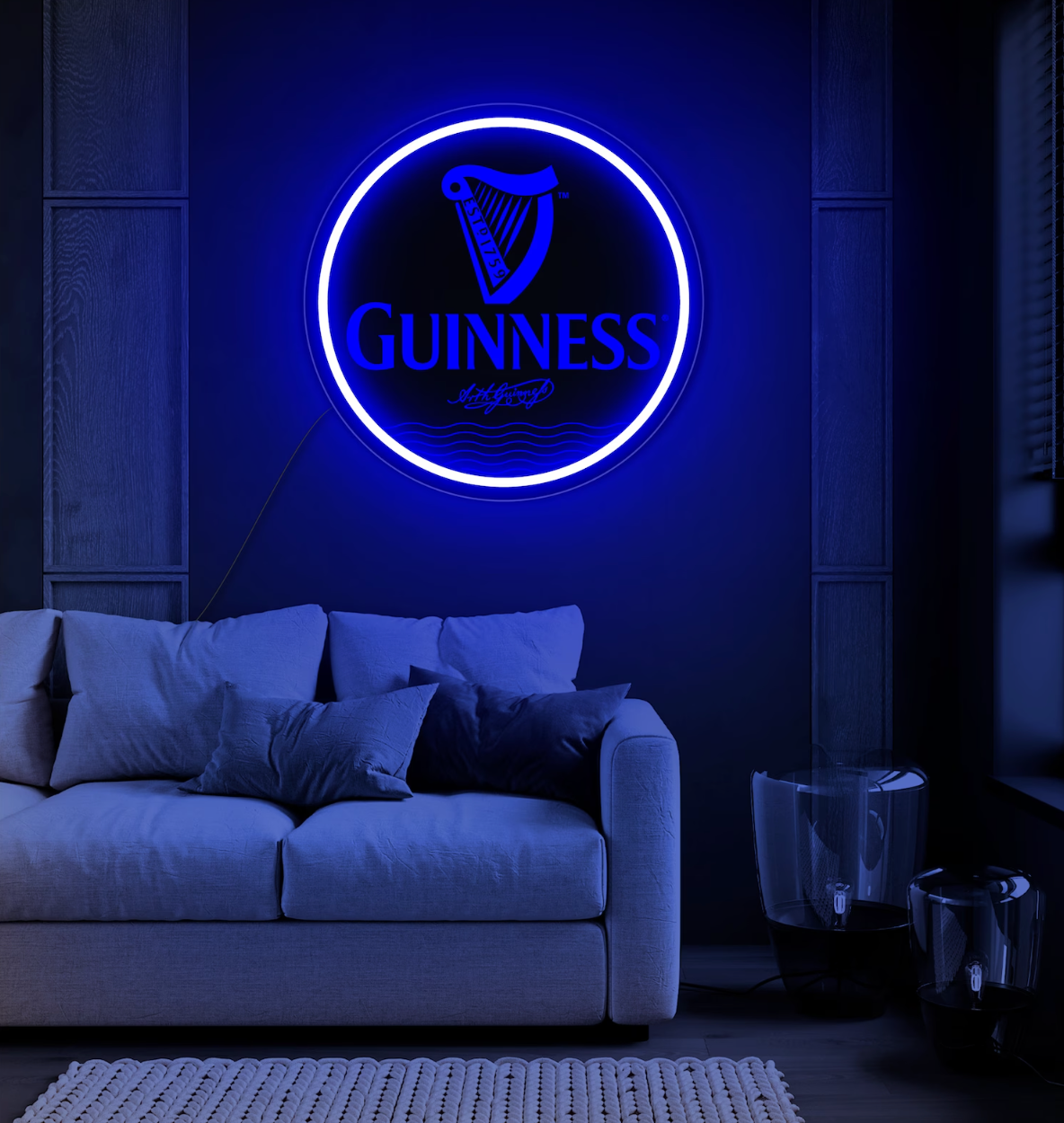 Guinness Multicolour Neon Sign