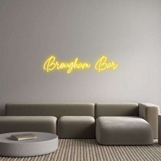 Custom Neon: Brougham Bar