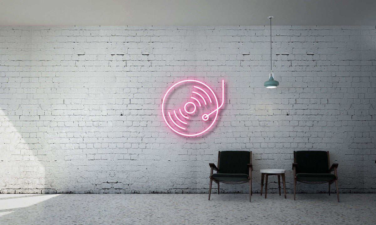 "Vinyl" Neon Sign