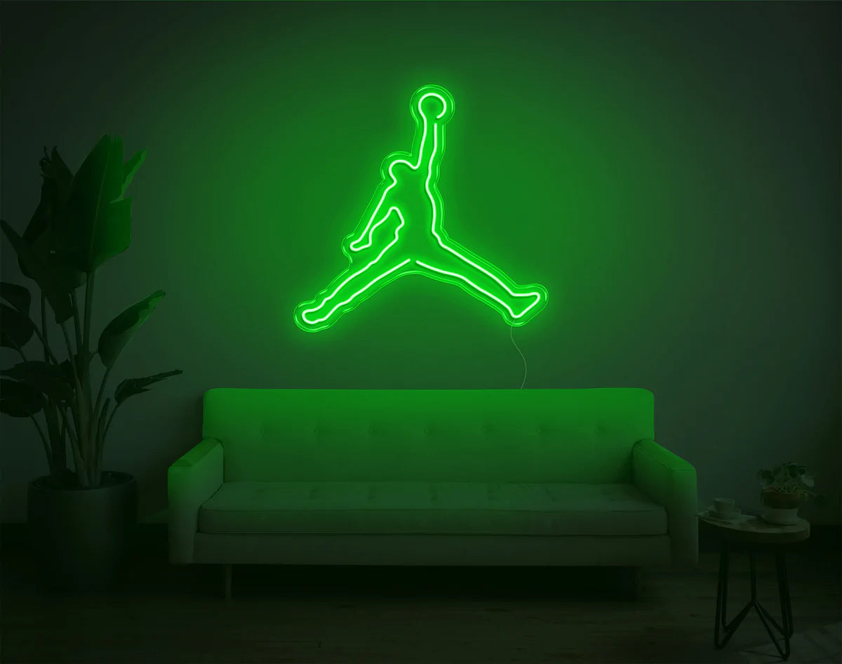 "Hoop" Neon Sign