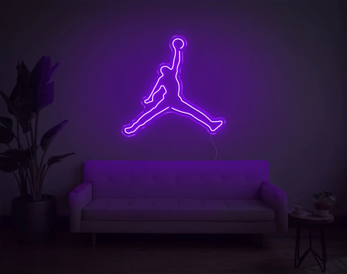 "Hoop" Neon Sign