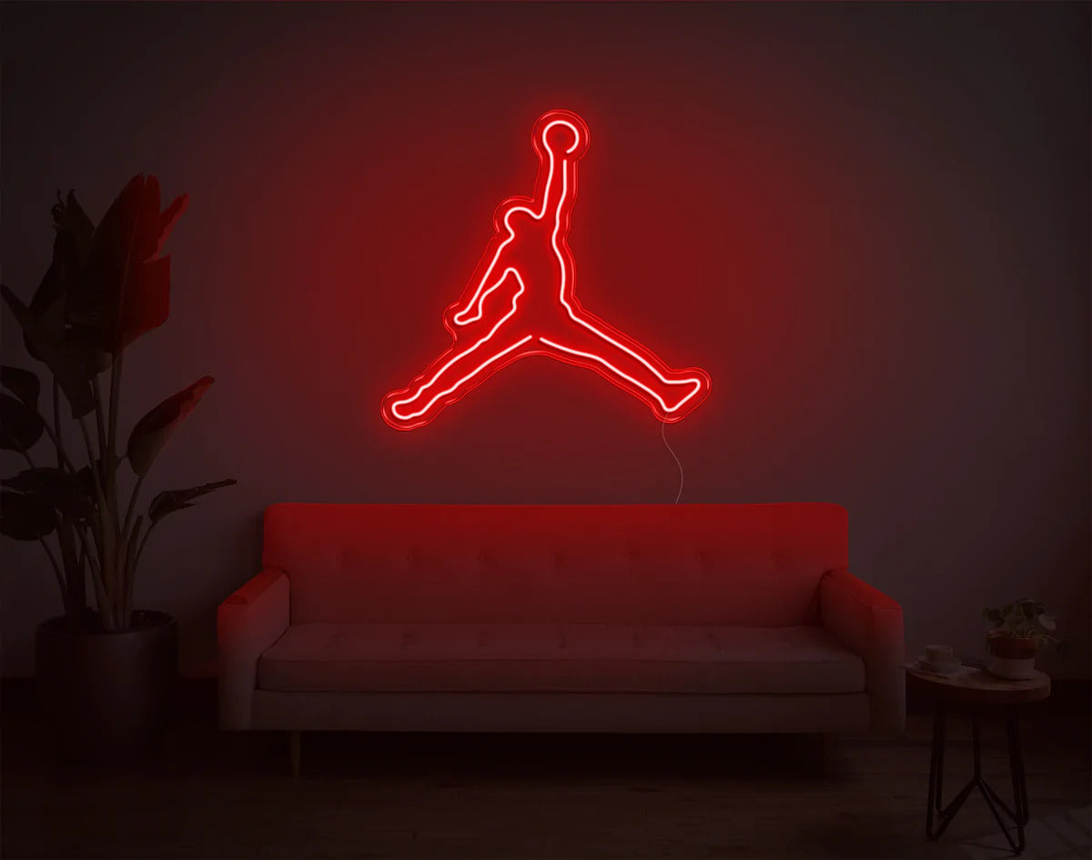 "Hoop" Neon Sign