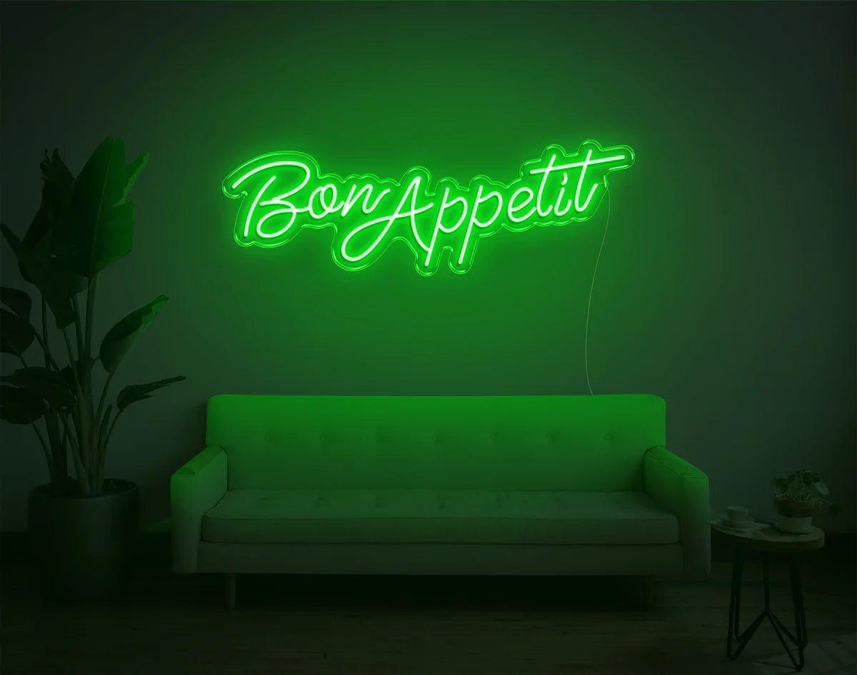 "Bon Appetit" Neon Sign