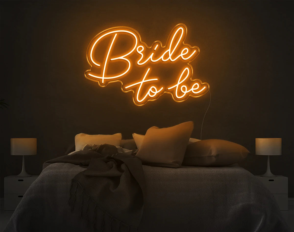 "Bride to Be" Neon Sign