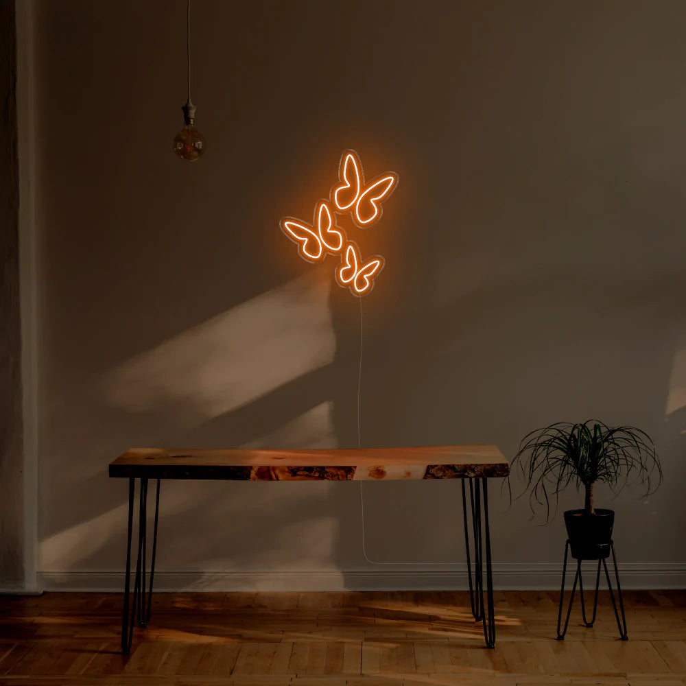 "Flutter" Neon Sign