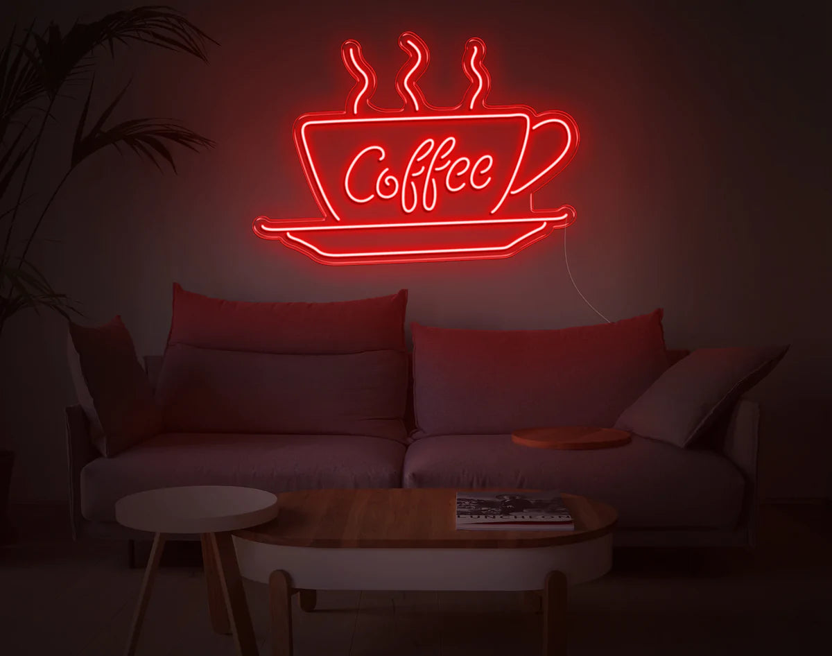 "Cuppa" Neon Sign