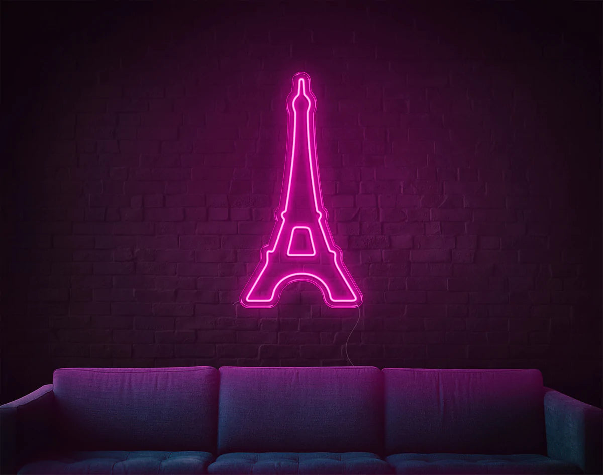 "When in Paris" Neon Sign