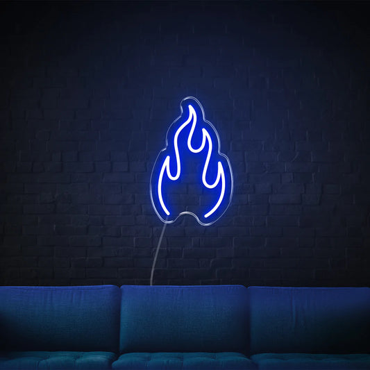 "Flame" Neon Sign