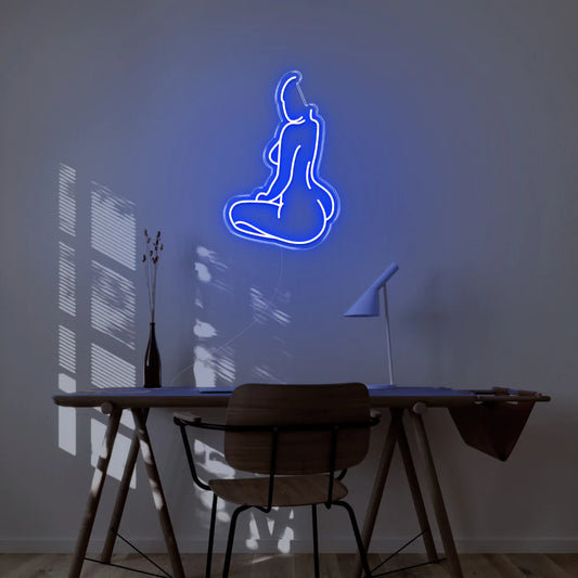 "Backside" Neon Sign