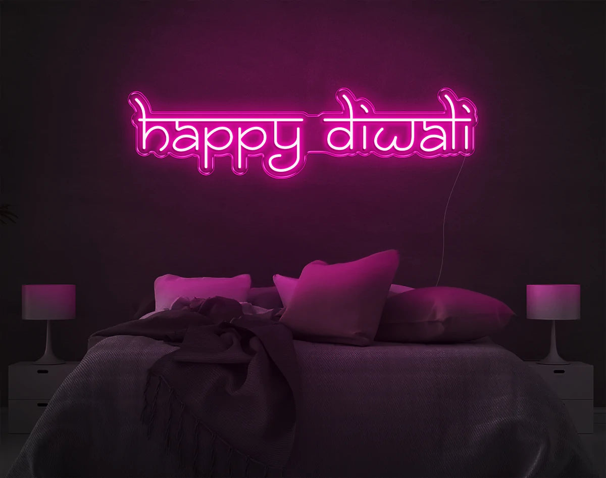 "Happy Diwali" Neon Sign