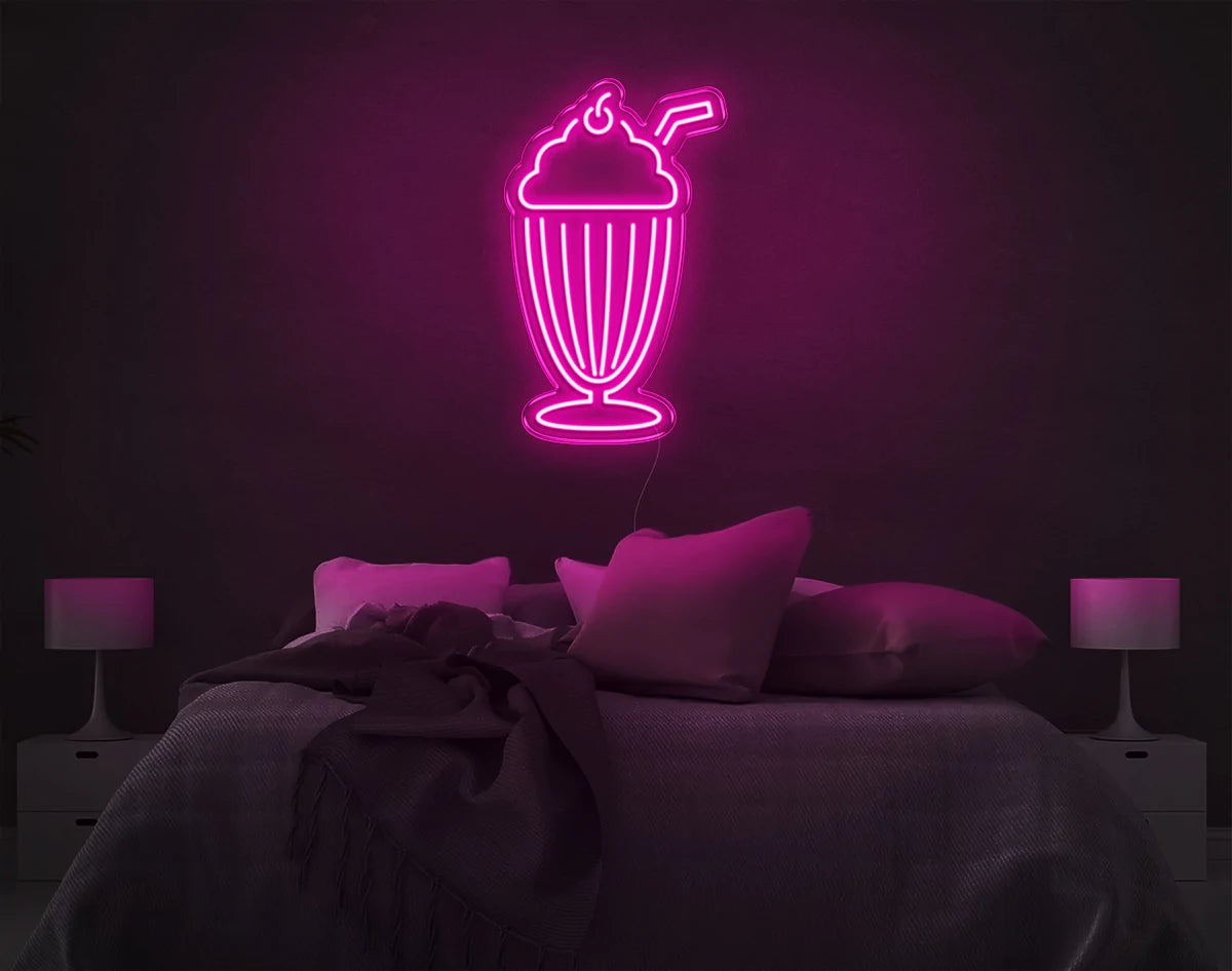 "Thickshake" Neon Sign