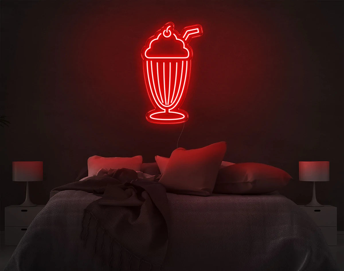 "Thickshake" Neon Sign