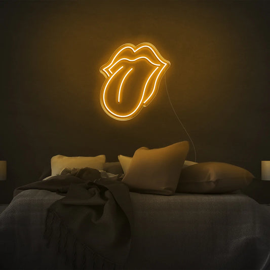 "Tongue" Neon Sign