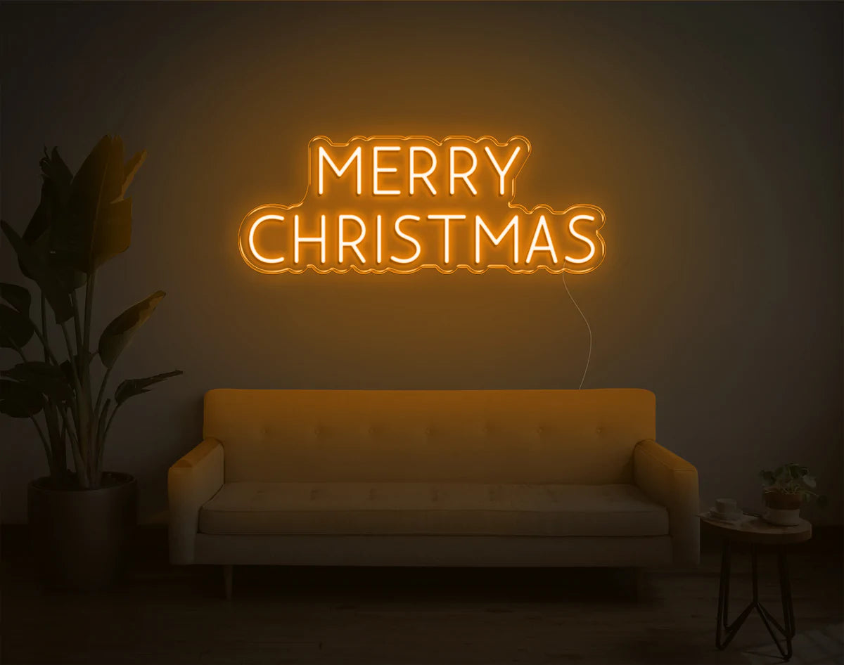 "Merry Christmas" Neon Sign