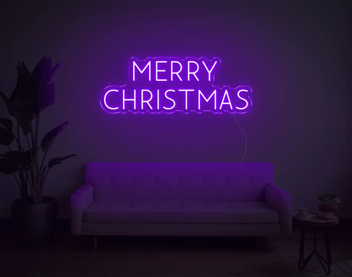 "Merry Christmas" Neon Sign