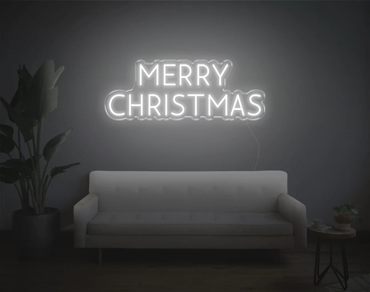 "Merry Christmas" Neon Sign