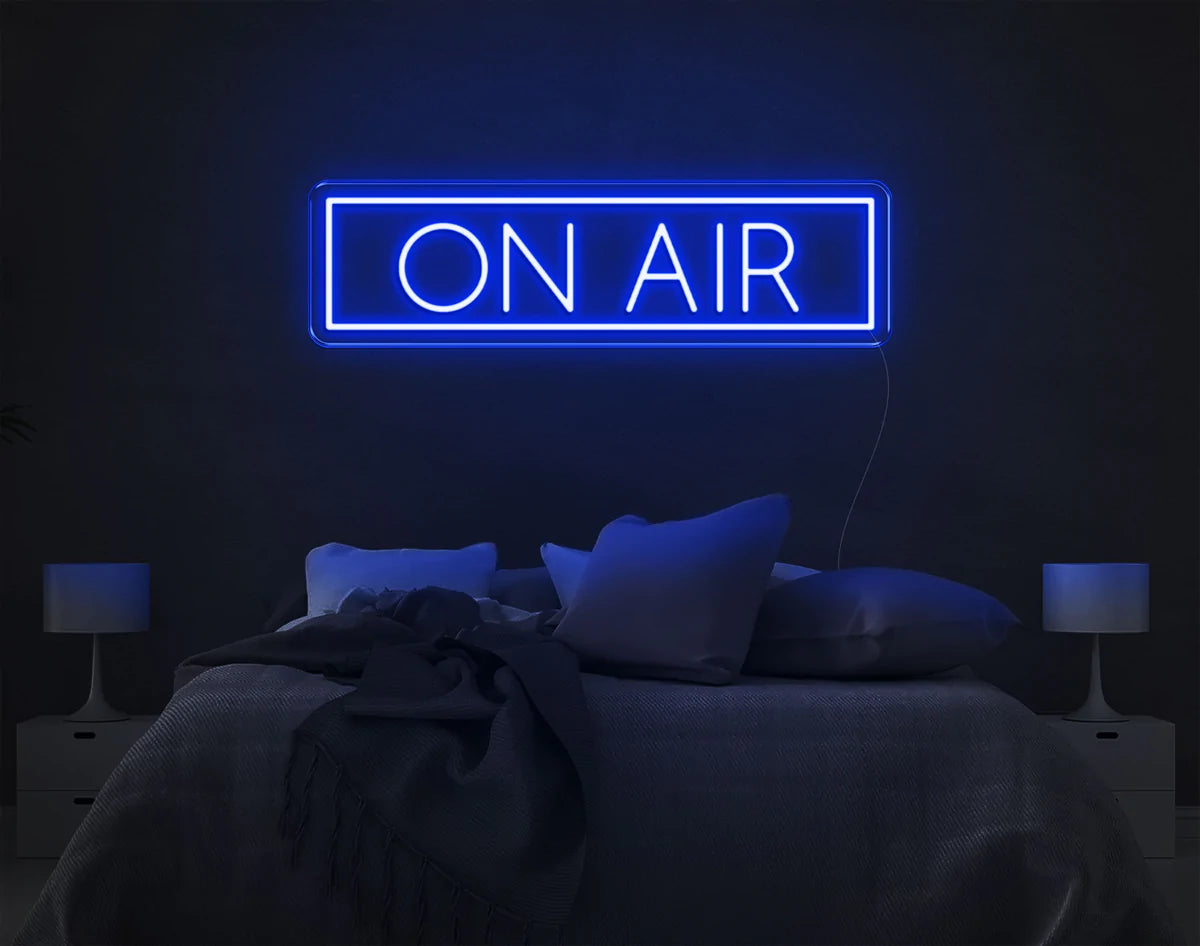 "On Air" Neon Sign