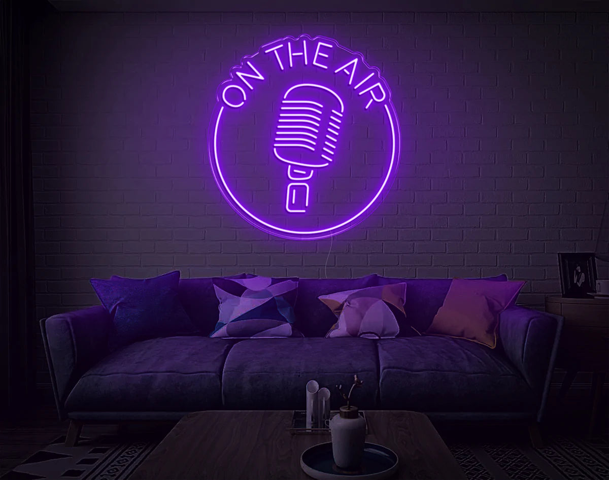 "On Air 2.0" Neon Sign