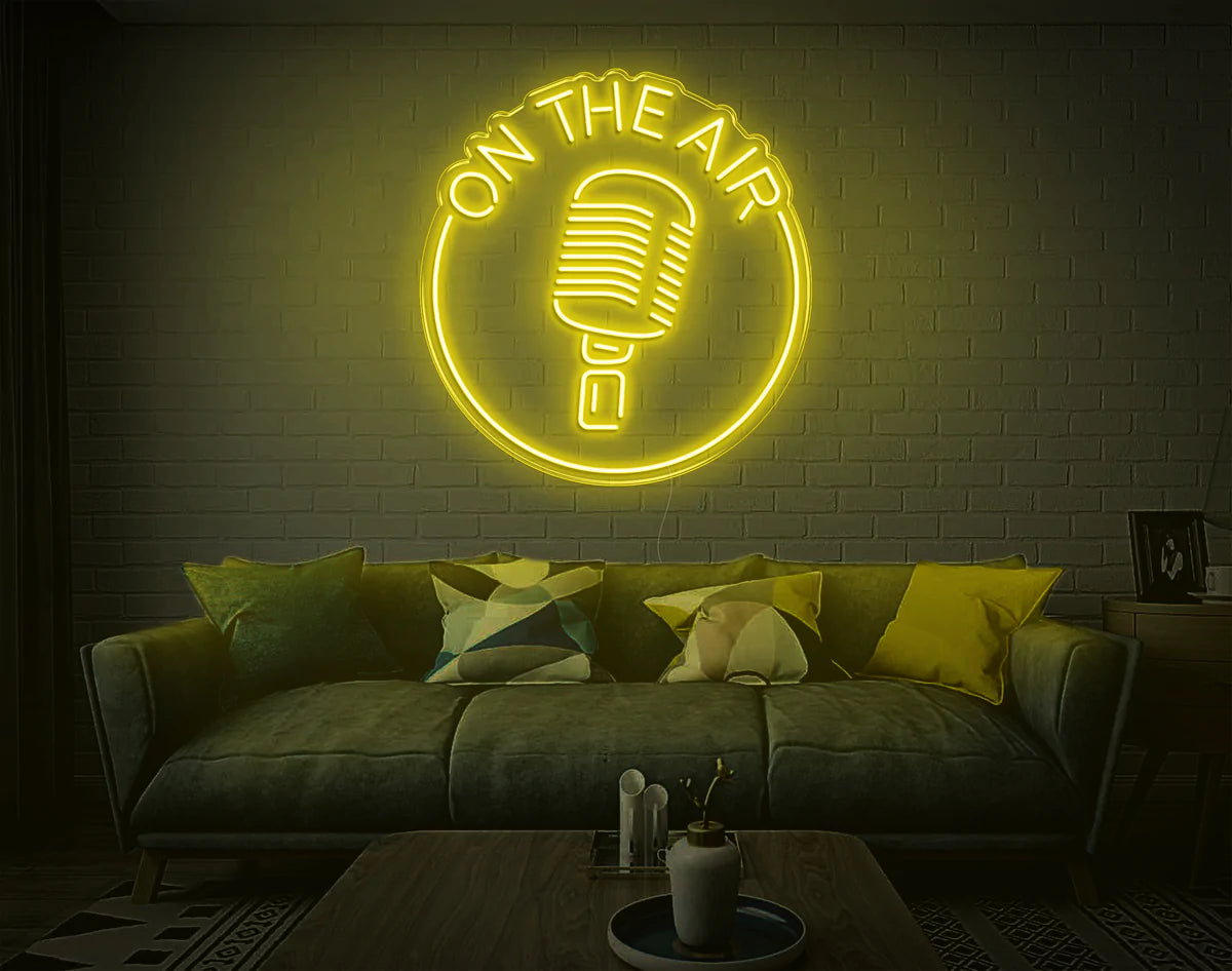 "On Air 2.0" Neon Sign