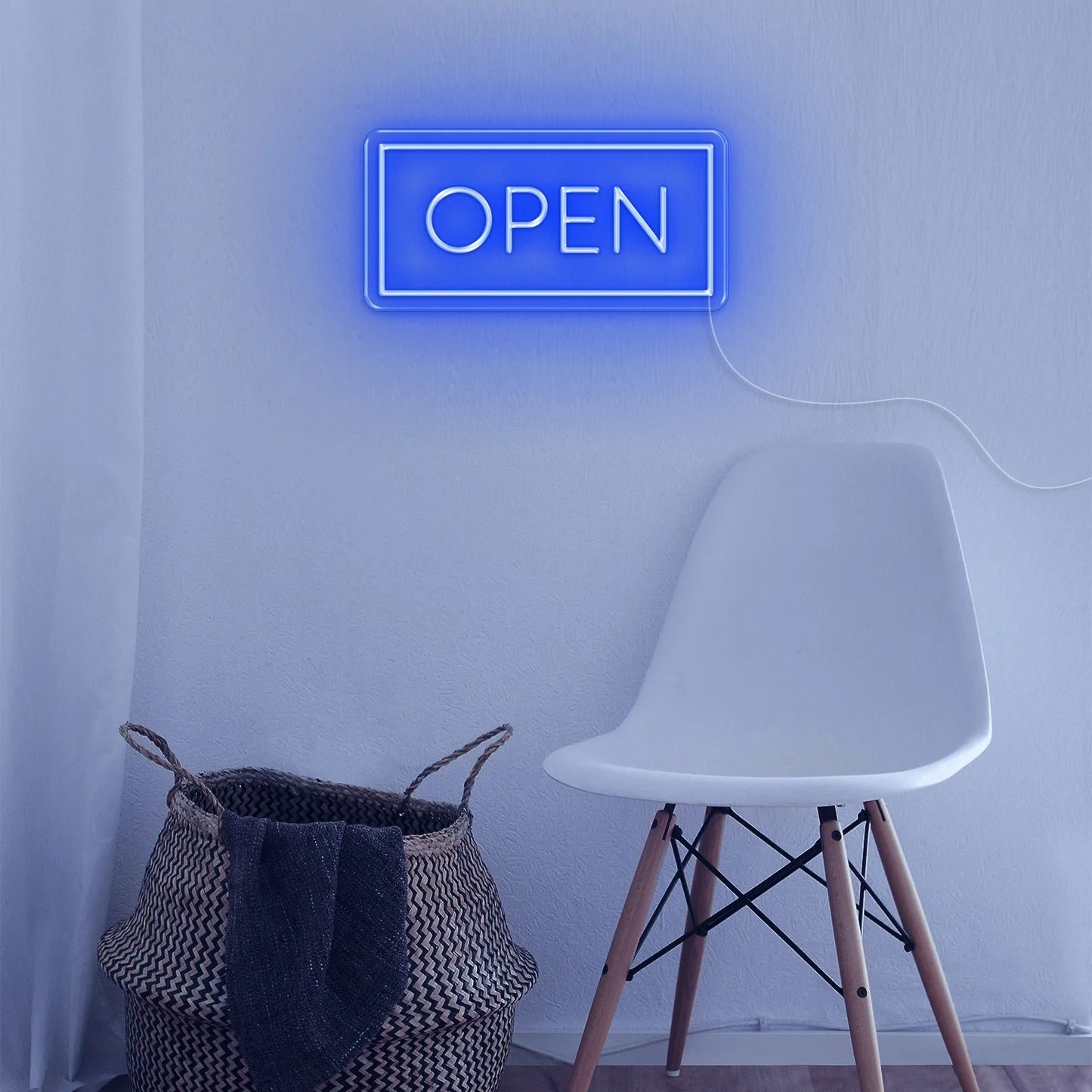 "Open" Neon Sign