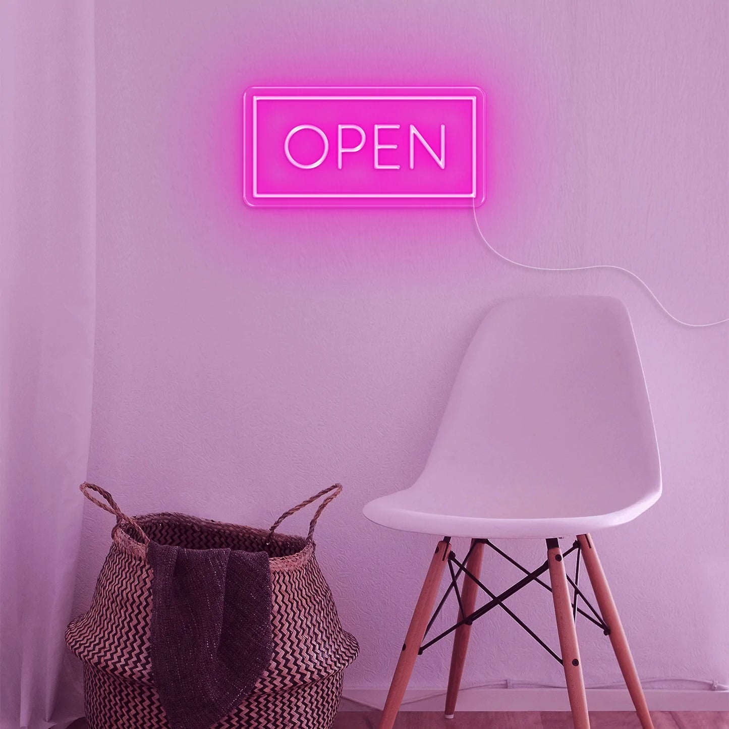 "Open" Neon Sign