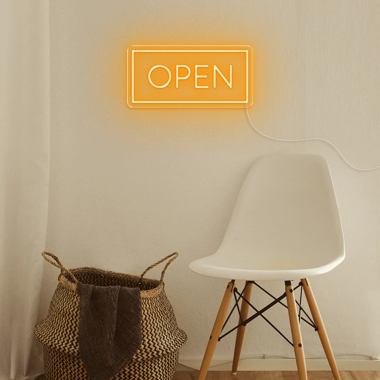 "Open" Neon Sign