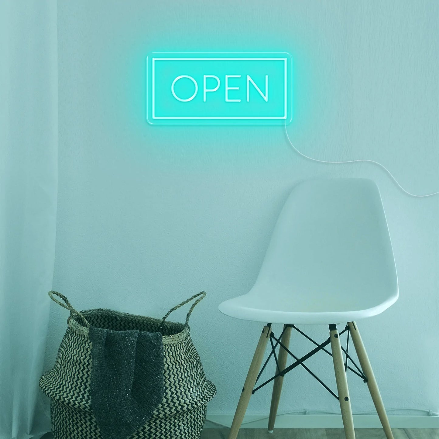 "Open" Neon Sign