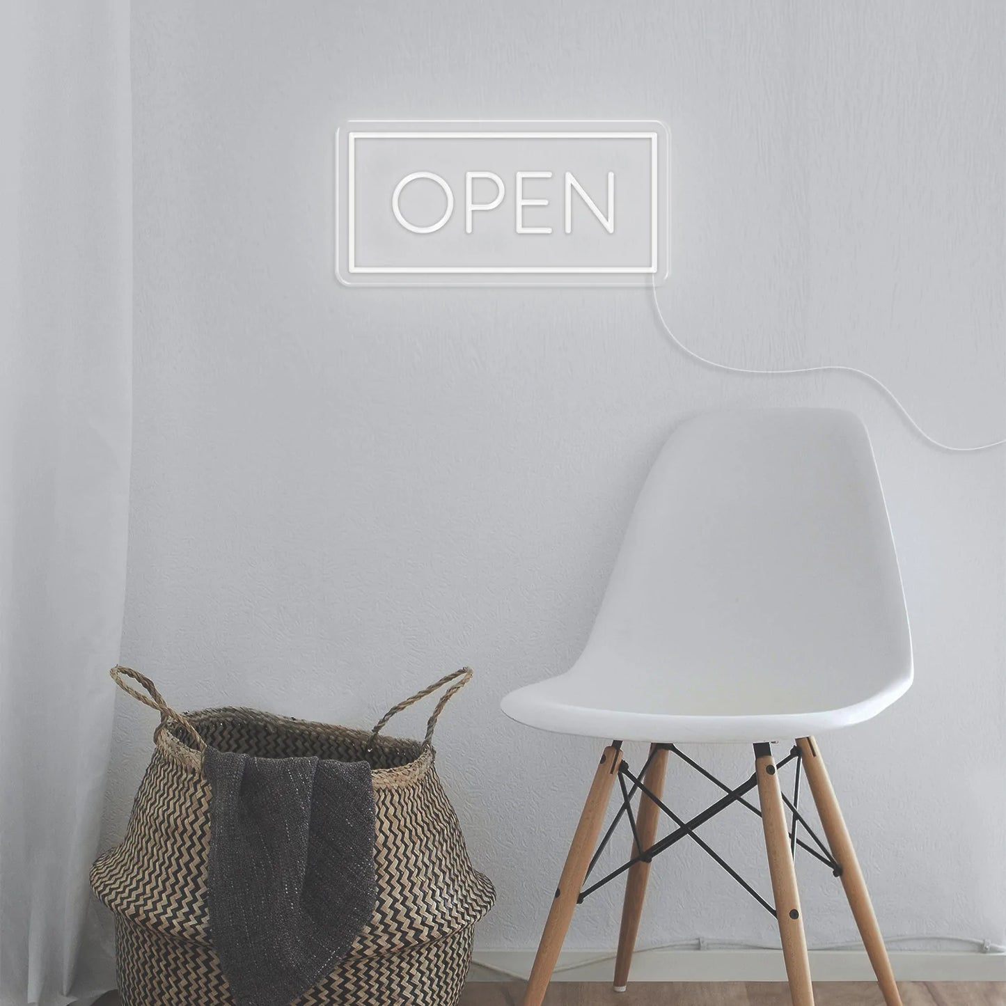 "Open" Neon Sign