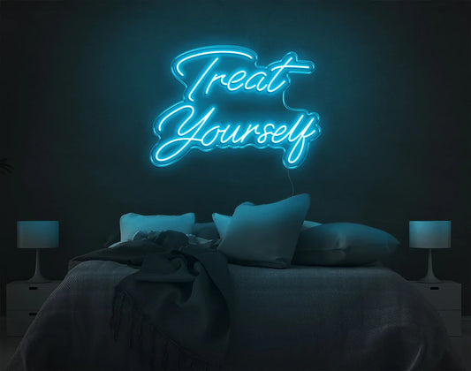 "Treat Yourself" Neon Sign